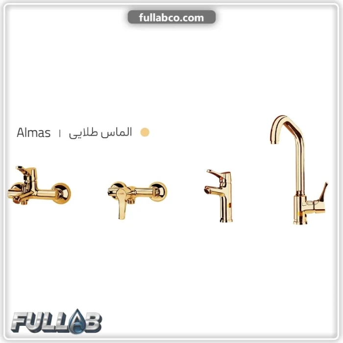 ست شیرآلات مدل الماس برند شیذر