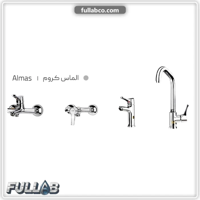 ست شیرآلات مدل الماس برند شیذر