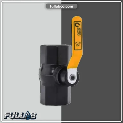 شیر توپی دسته فلزی مقاوم